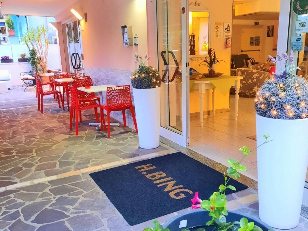 Hotel Bing Rimini Esterno foto